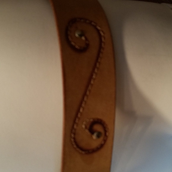 NWOT genuine leather belt - Picture 2 of 2